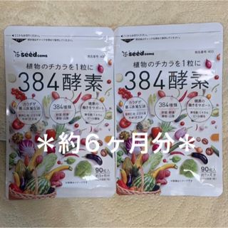 シードコムス　384酵素　約3ヶ月×2袋(その他)