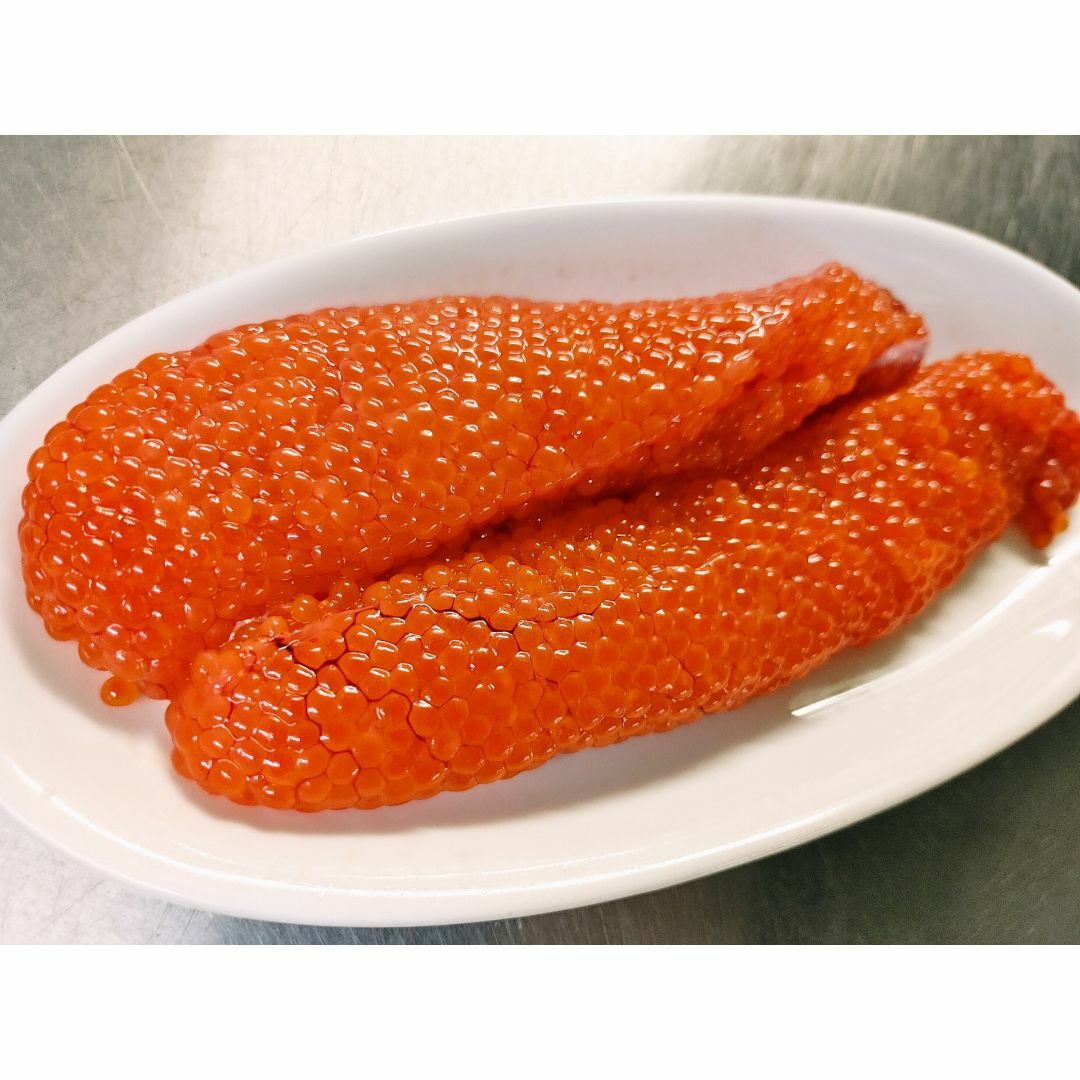 北海道産 新物 秋鮭生筋子1kg ※9月から発送
