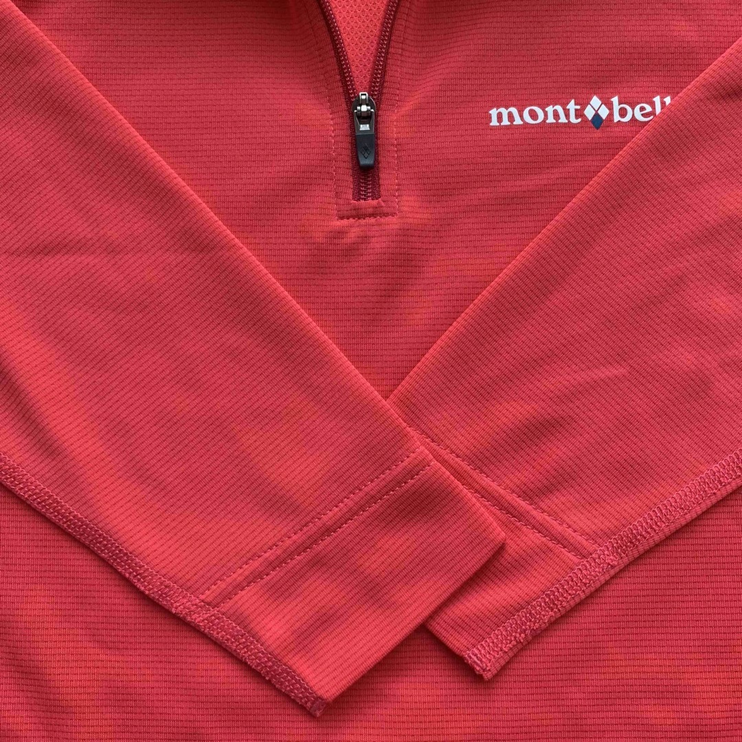 mont bell(モンベル)のmontbell モンベル トレシャツ 130 ドライ長袖シャツ キッズ/ベビー/マタニティのキッズ服女の子用(90cm~)(Tシャツ/カットソー)の商品写真