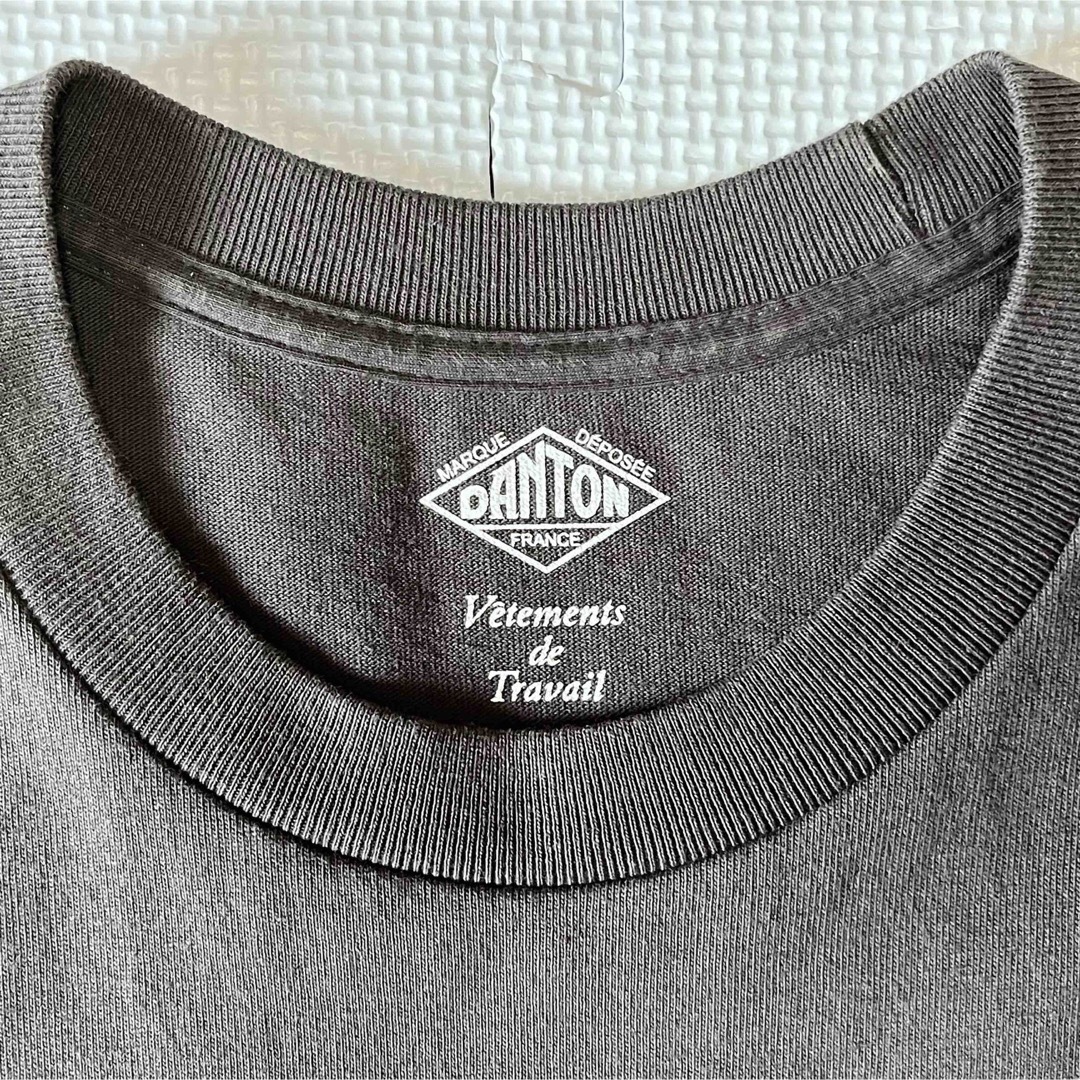 DANTON(ダントン)のDANTON ダントン ポケットTシャツ クルーネック サイズ38 Sサイズ メンズのトップス(Tシャツ/カットソー(半袖/袖なし))の商品写真