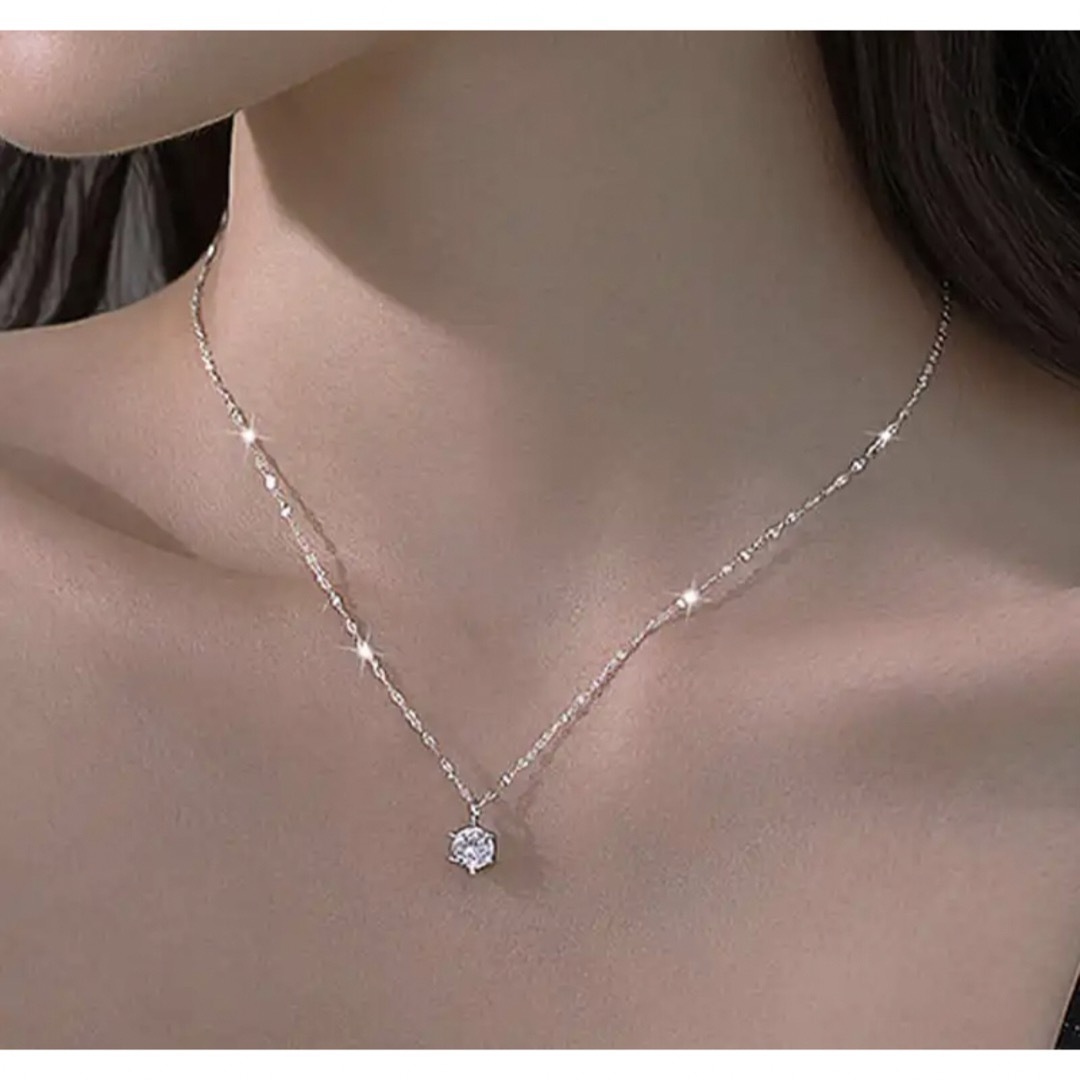 L'Appartement DEUXIEME CLASSE(アパルトモンドゥーズィエムクラス)の【Design zirconia necklace】#64  SALE‼️ レディースのアクセサリー(ネックレス)の商品写真