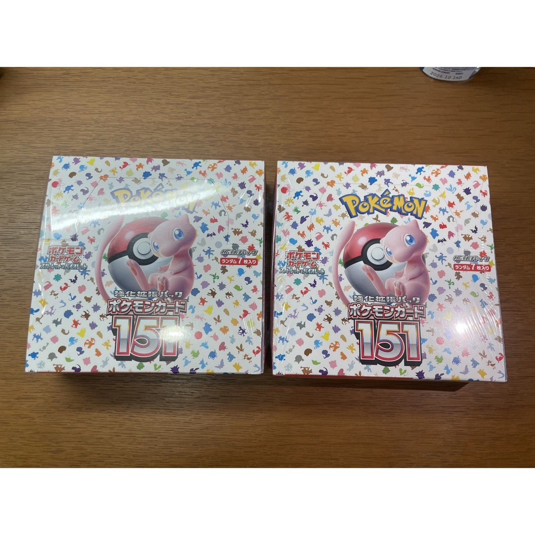 ポケモン - ポケモンカード 151 未開封2BOXセット シュリンク付きの