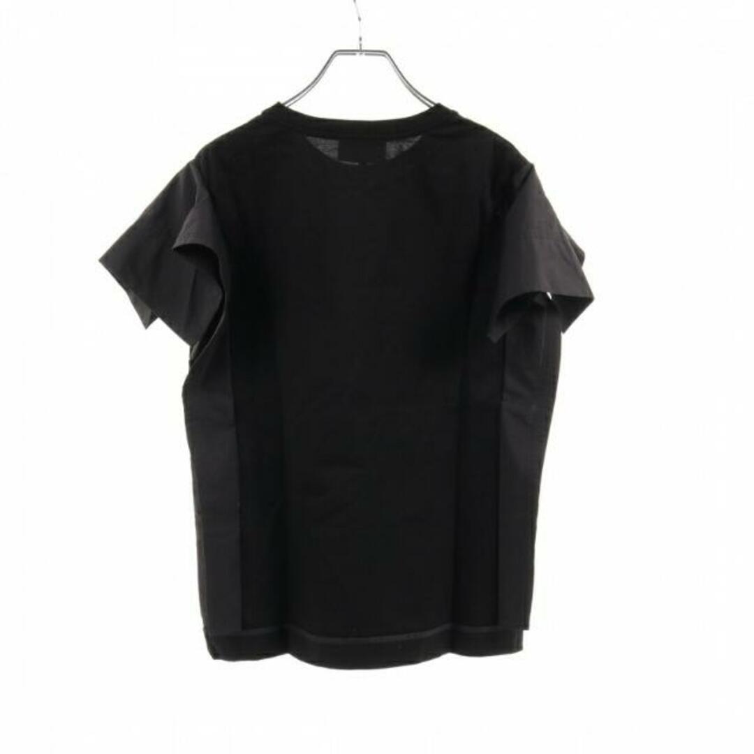 3.1 Phillip Lim(スリーワンフィリップリム)の カットソー ブラック 切替 レディースのトップス(Tシャツ(半袖/袖なし))の商品写真