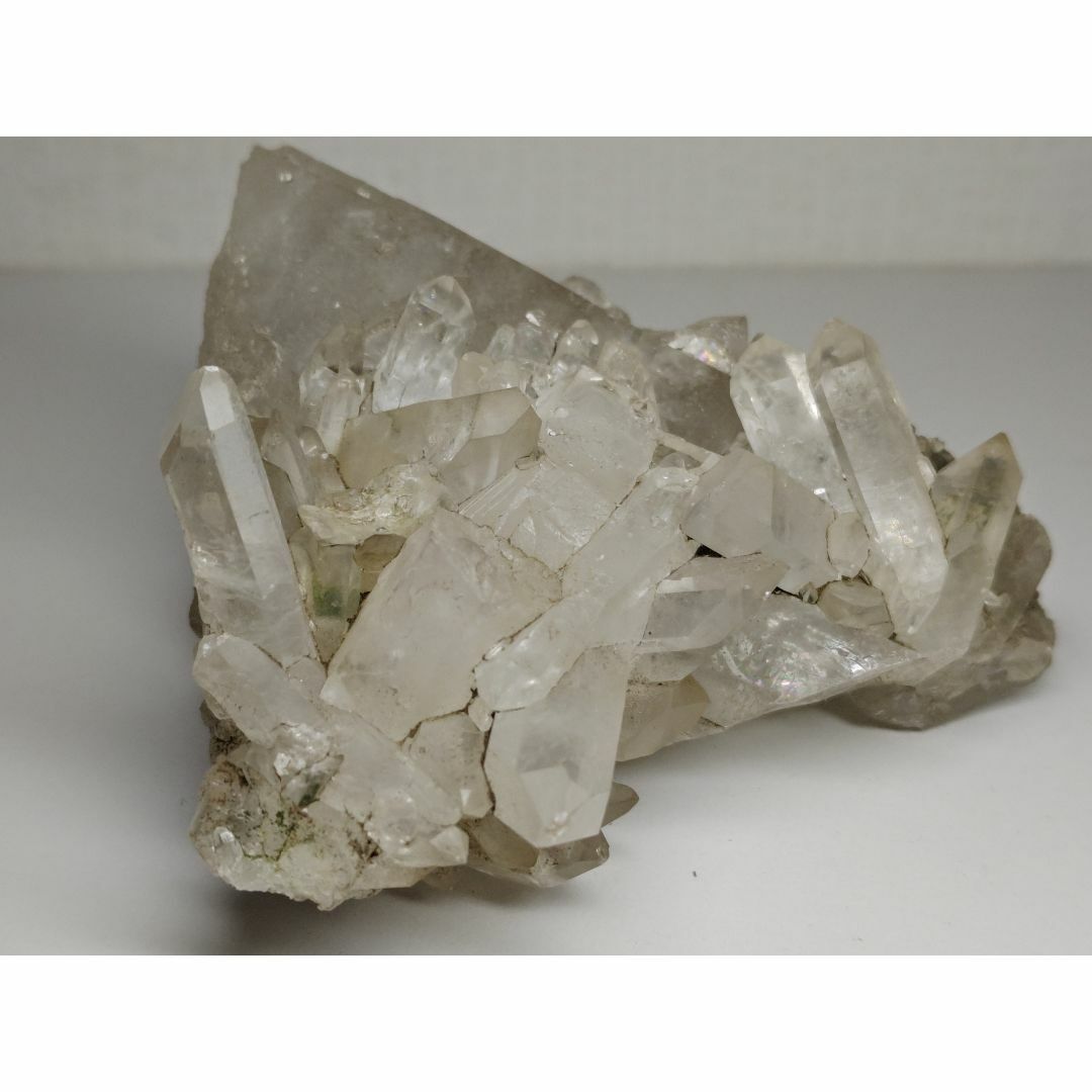 煙水晶 】1 6kg スモーキークォーツ 水晶 原石 鑑賞石 自然石