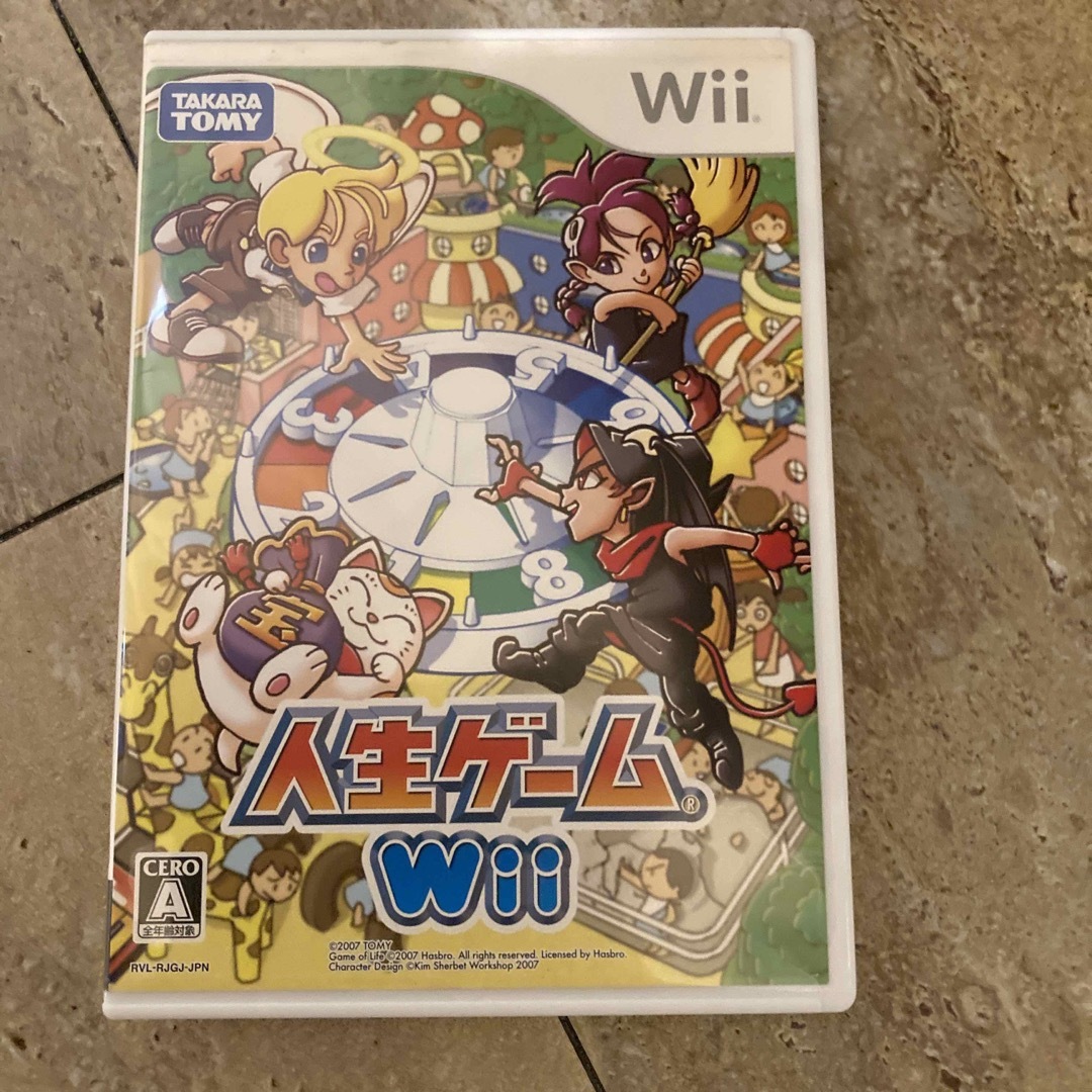 Wii(ウィー)の人生ゲームWii Wii エンタメ/ホビーのゲームソフト/ゲーム機本体(家庭用ゲームソフト)の商品写真