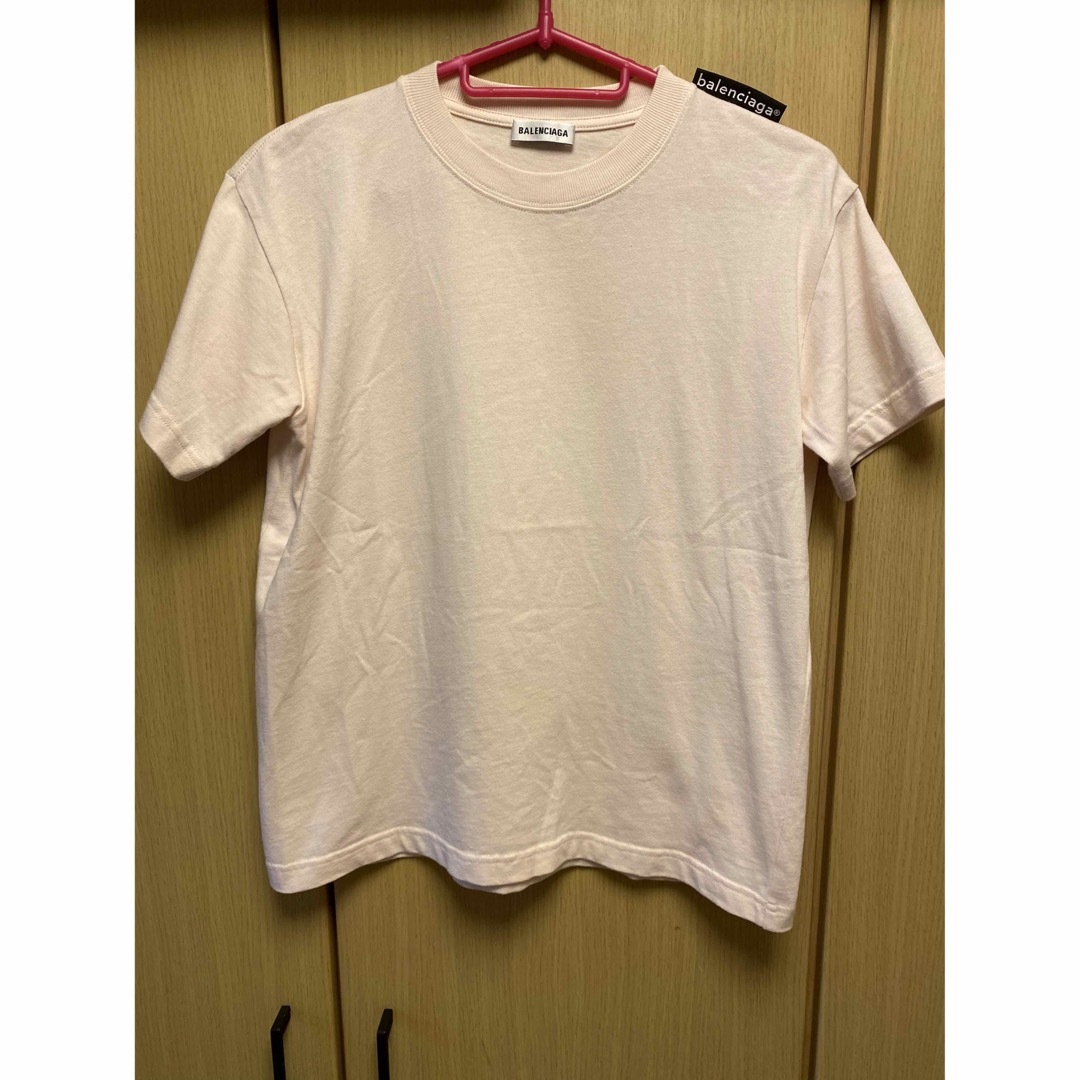 正規 20SS BALENCIAGA バレンシアガ ロゴ タブ TシャツTシャツ/カットソー(半袖/袖なし)