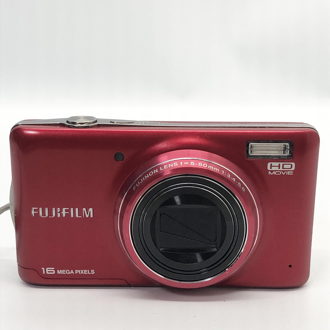 FUJIFILM デジタルカメラ FinePix T400 光学10倍 レッド