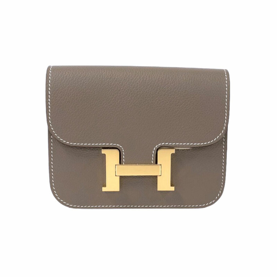 エルメス HERMES コンスタンス スリム B刻 エトゥープ ゴールド金具