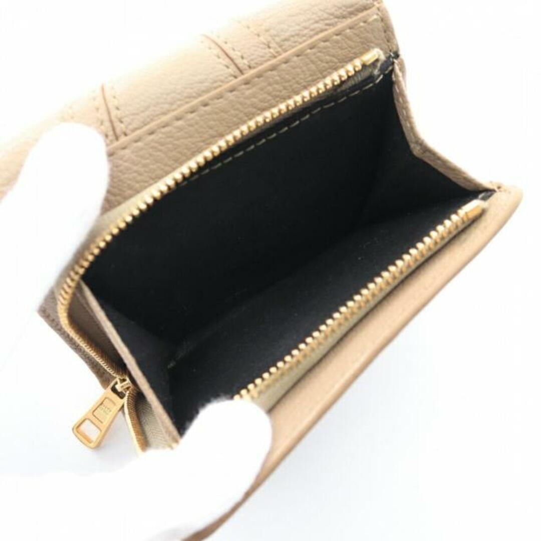 SEE BY CHLOE(シーバイクロエ)のHANA ハナ 三つ折り財布 レザー グレーベージュ レディースのファッション小物(財布)の商品写真