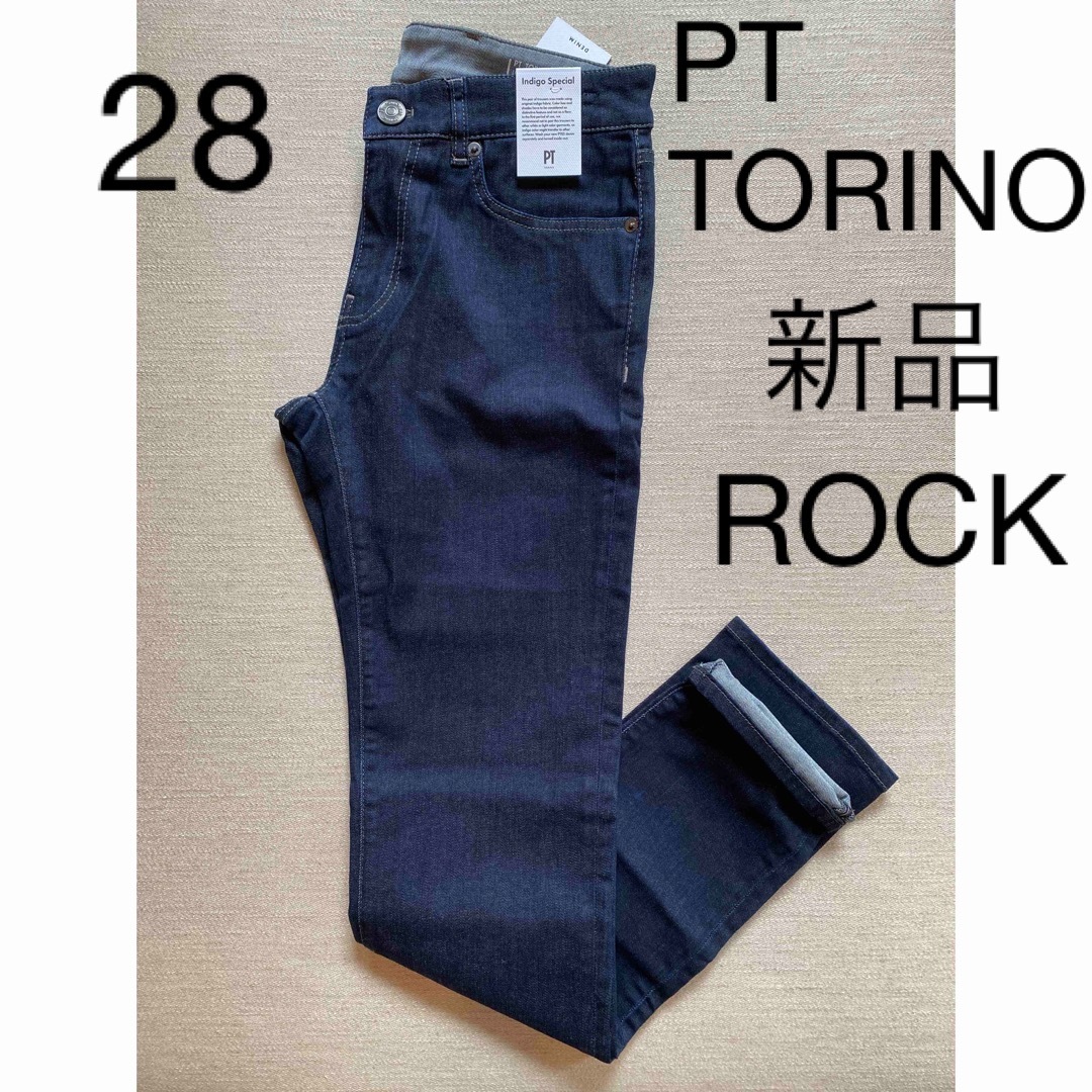 新品 PT TORINO ROCK ワンウォッシュ スキニーデニム ストレッチ