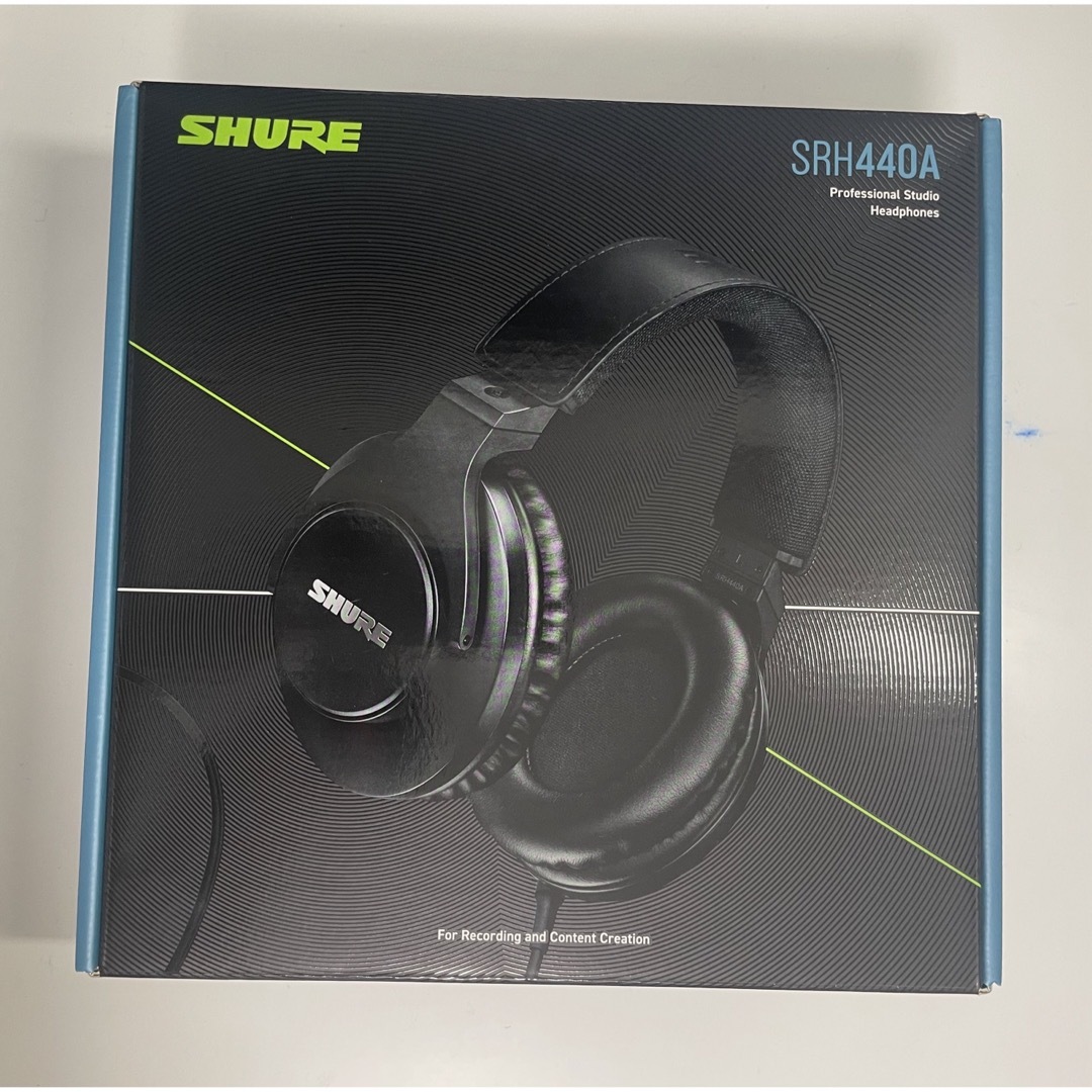 SHURE SRH440A シュア ヘッドフォンheadphonesシュアヘッドフォン