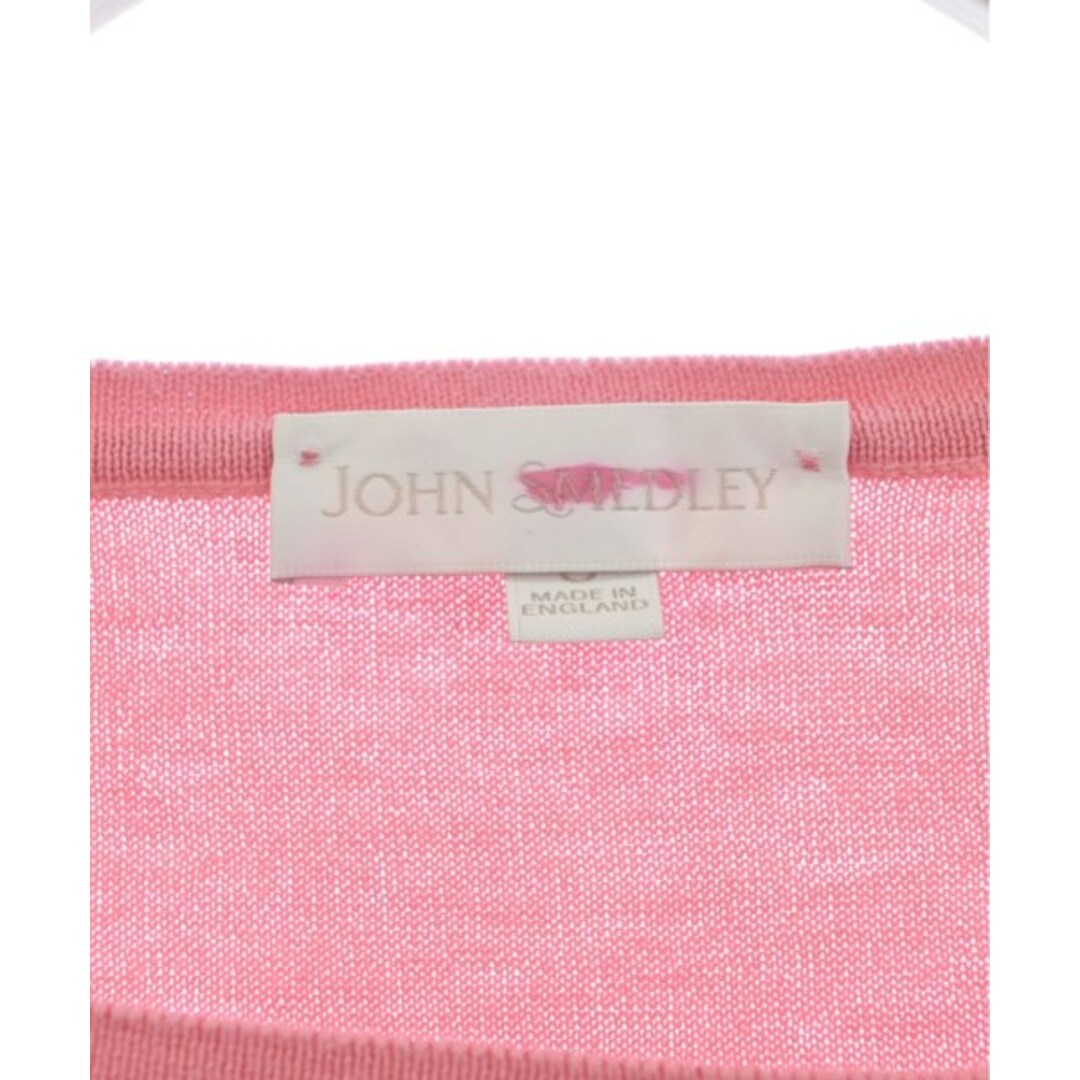 JOHN SMEDLEY(ジョンスメドレー)のJOHN SMEDLEY ジョンスメドレー ニット・セーター S ピンク 【古着】【中古】 レディースのトップス(ニット/セーター)の商品写真