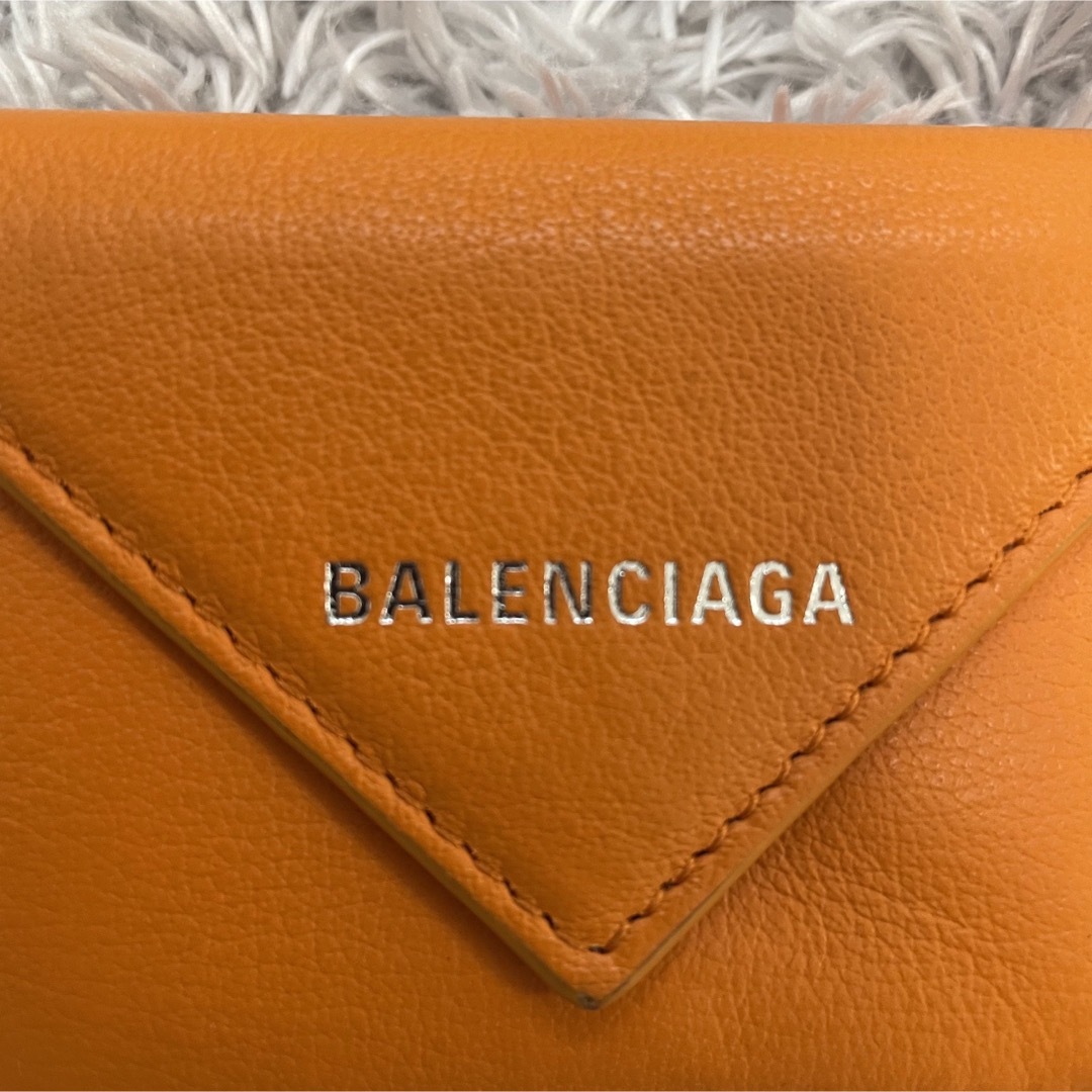 Balenciaga - 美品 バレンシアガ ペーパーミニ コンパクトウォレット