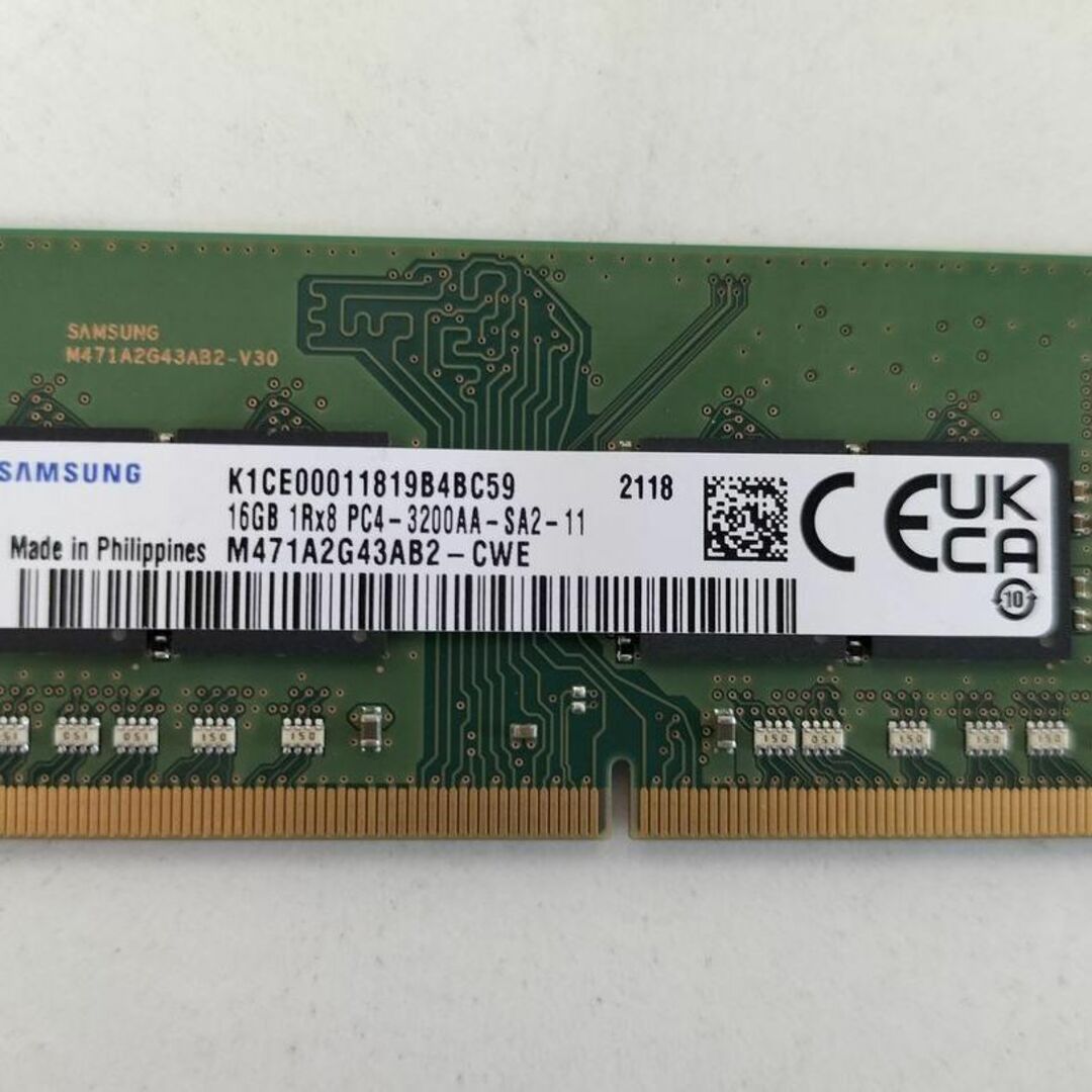 SAMSUNG DDR4-3200 SODIMM 32GB (16GB x2)