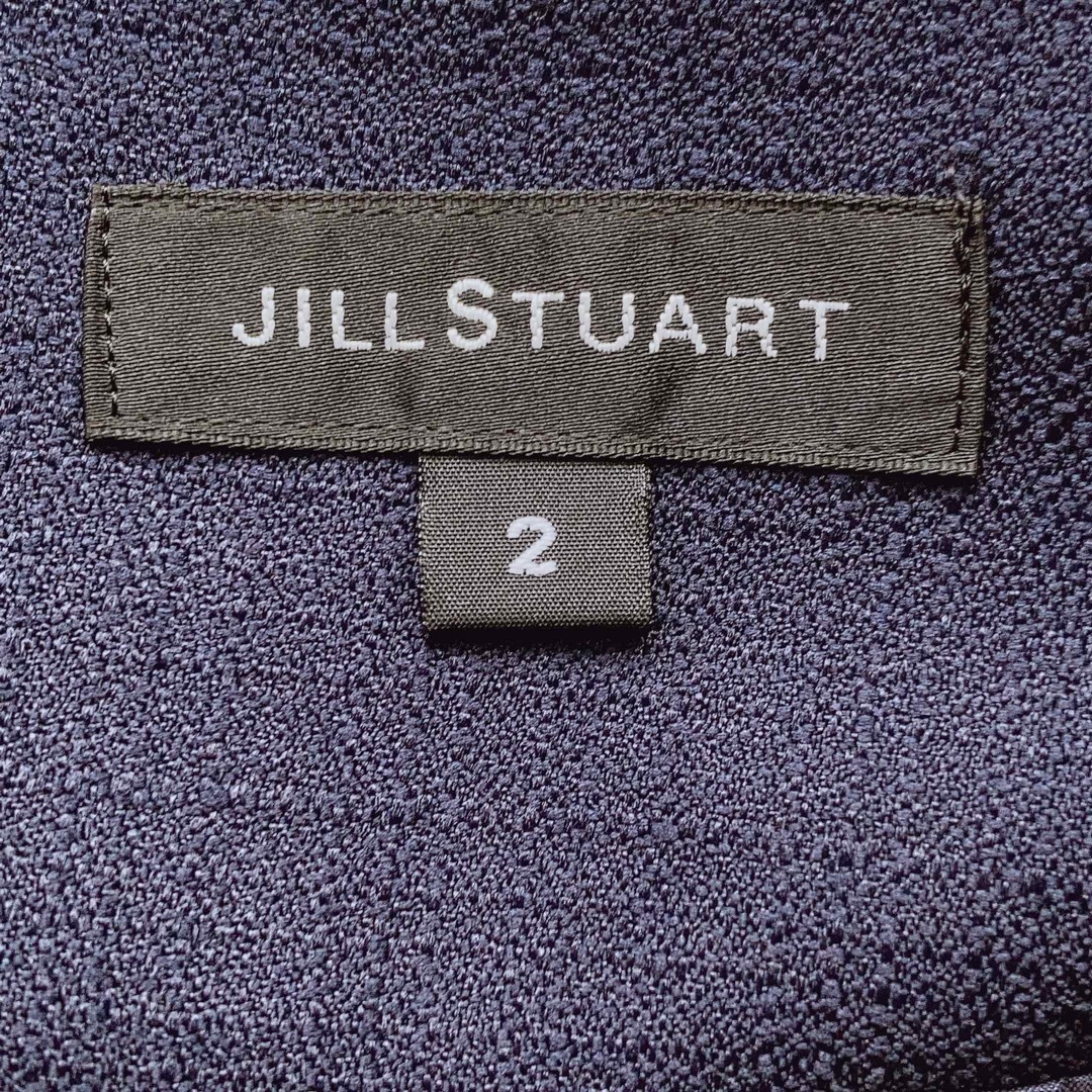 JILLSTUART(ジルスチュアート)のジルスチュアート パール 黒クリスタル スーツ タイト ミニ丈 スカート 2(S レディースのスカート(ミニスカート)の商品写真