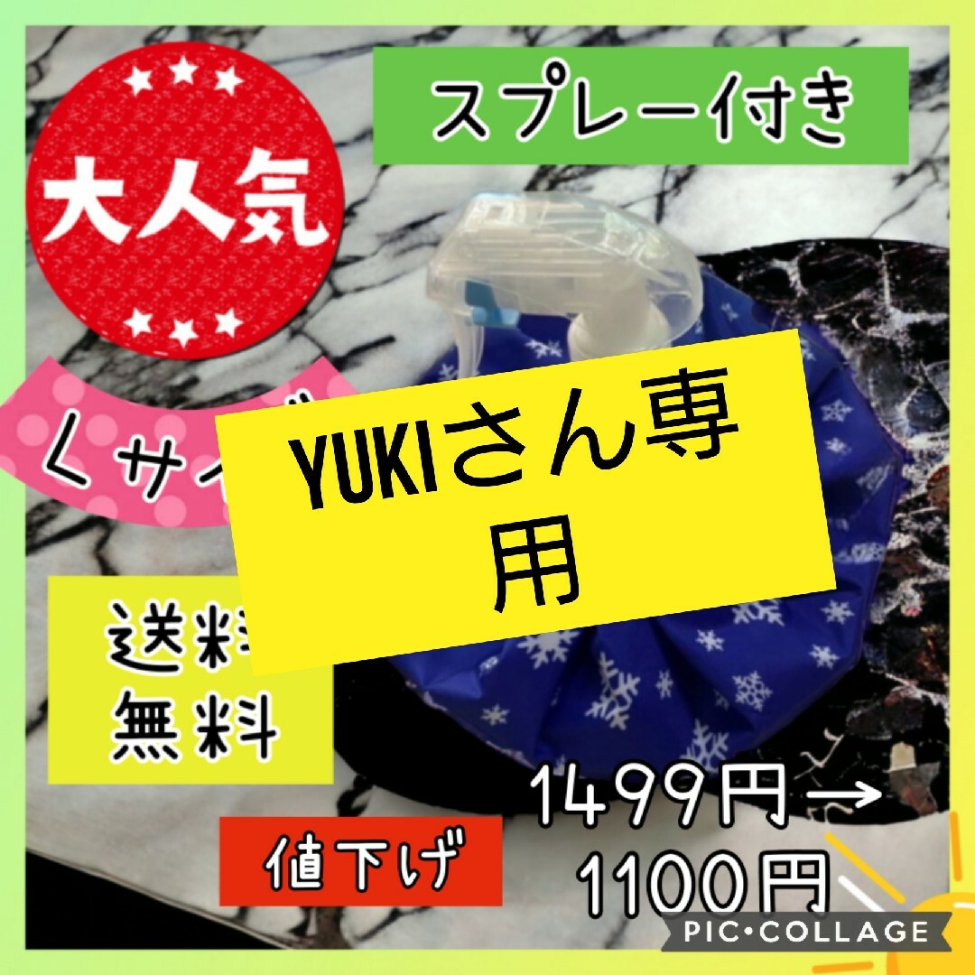 値下げ‼️氷嚢L スポーツ 冷却 アイシング 熱中症対策 アイスバッグ スプレー スポーツ/アウトドアのゴルフ(その他)の商品写真