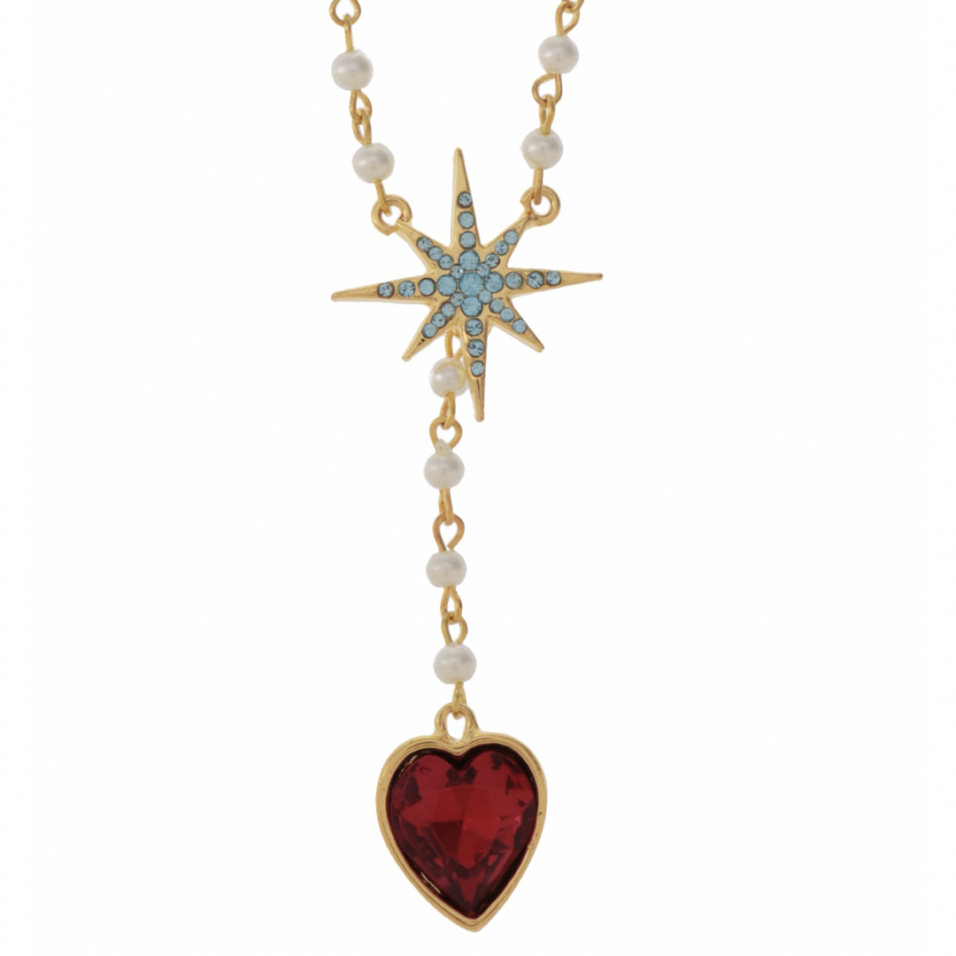 Heart drop necklace ハートドロップネックレス