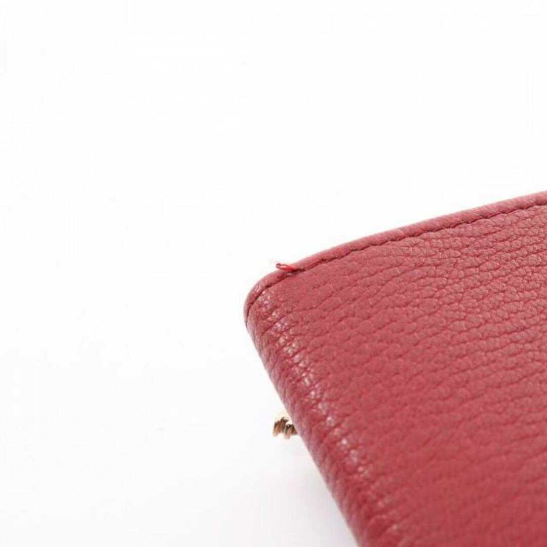 SEE BY CHLOE(シーバイクロエ)のHANA ハナ 三つ折り財布 レザー レッド レディースのファッション小物(財布)の商品写真