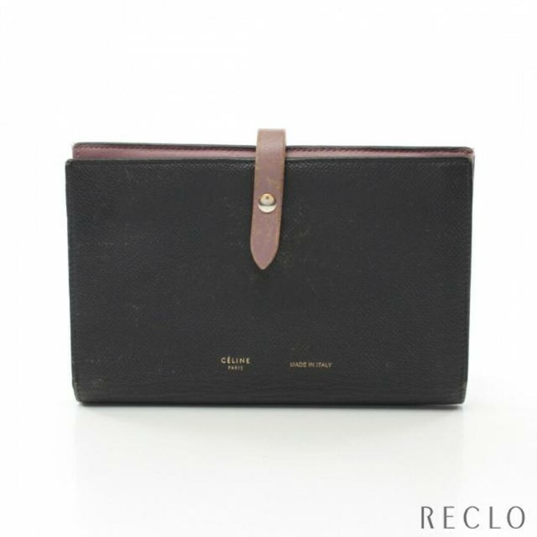 celine - LARGE STRAP WALLET ラージ ストラップ ウォレット 二つ折り