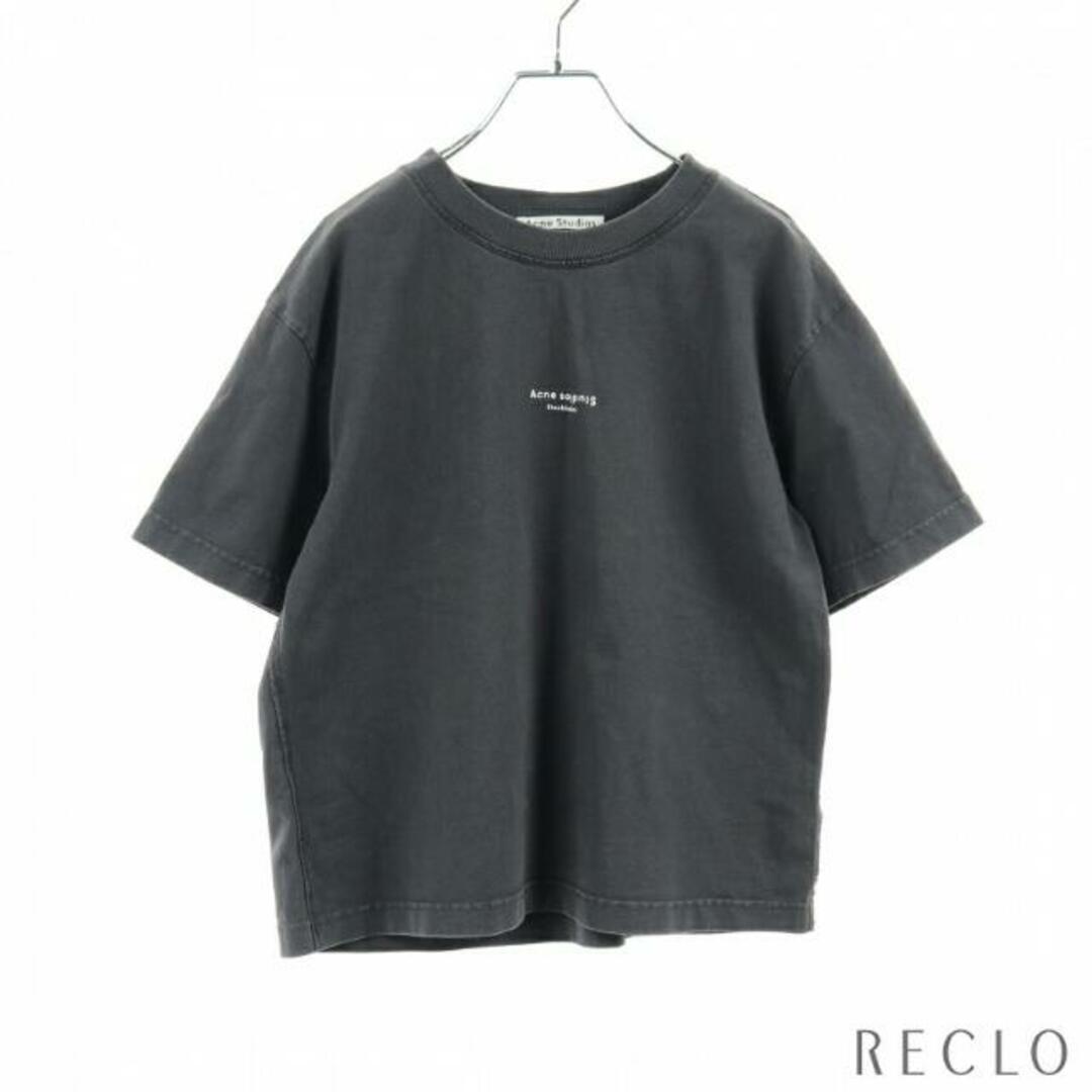 acne studios  半袖　ブラック　Tシャツ　ロゴ