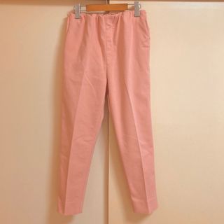 ★☆JEANASIS☆ムジテーパードセンタープレスクロップドパンツ