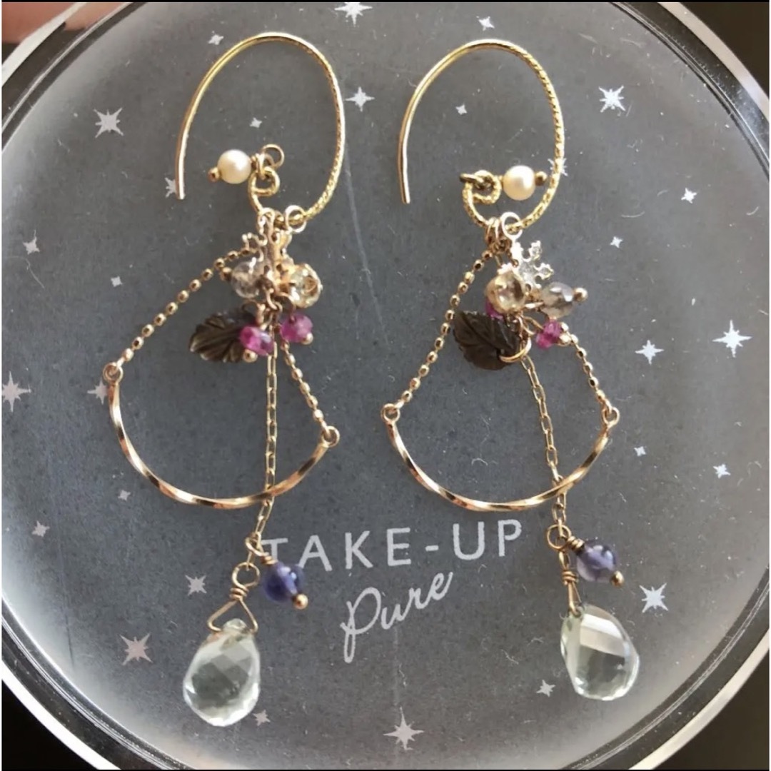 美品　TAKE-UP クリスマス　ピアスピアス