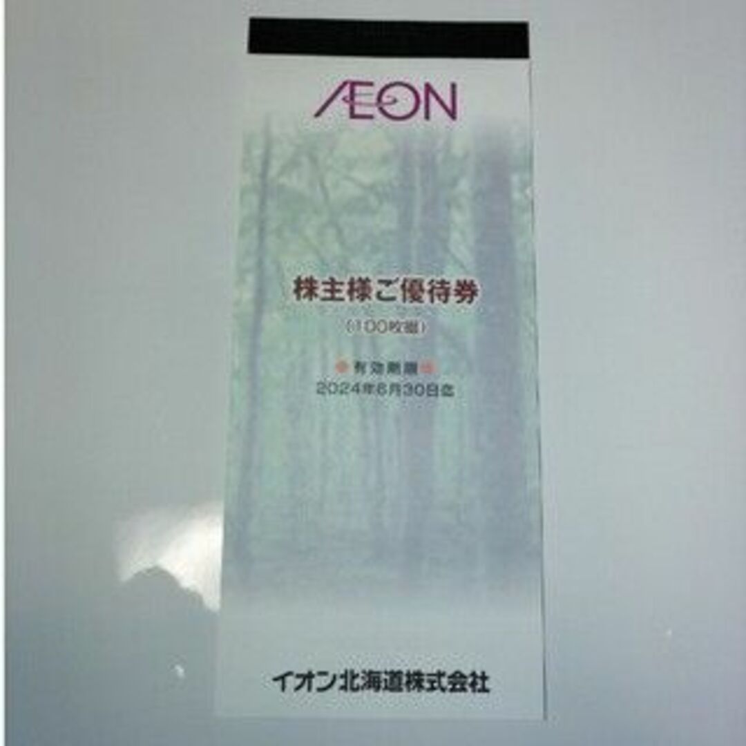 イオン北海道　株主優待　３冊