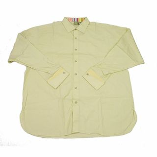 Meezan ミーザン ワンポイント ロゴ 長袖 ボタン ドレスシャツ 3XL(シャツ)