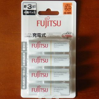 フジツウ(富士通)の富士通 ニッケル水素電池 単3形 HR-3UTC(4B)　4本入(その他)