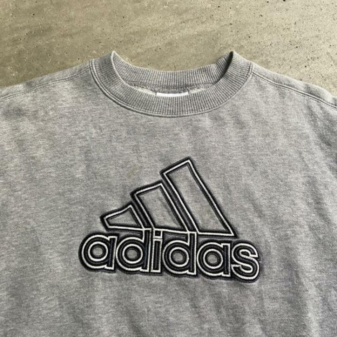 90's adidas ロゴ　スウェット