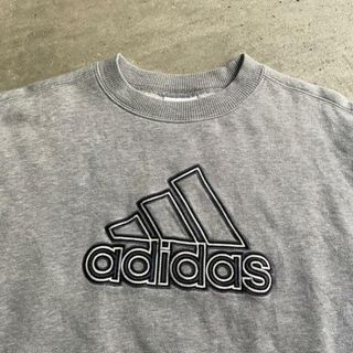 【希少】adidas セットアップスウェット 刺繍ロゴ トレフィル　80年代後期