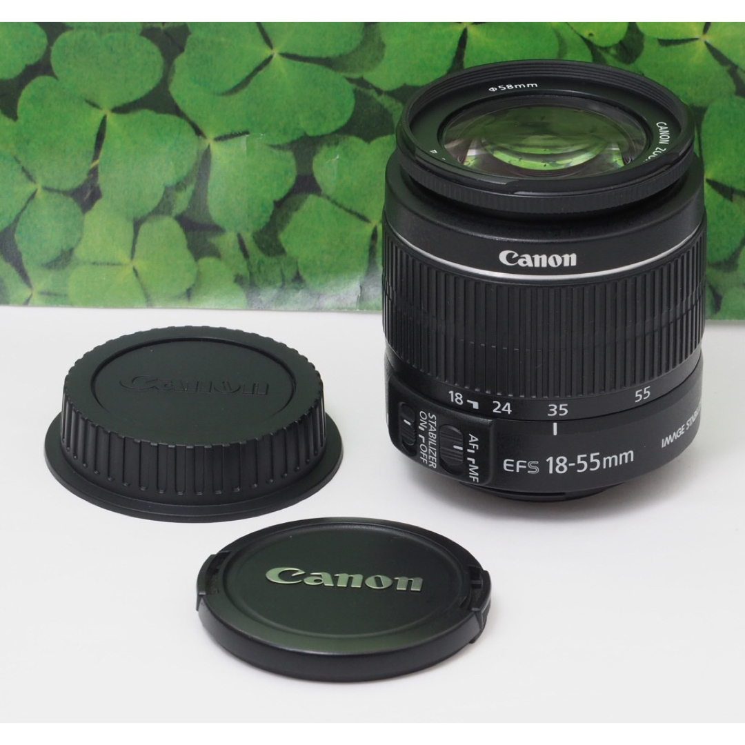 Canon(キヤノン)の美品 スマホへ転送も可能 ⭐️一眼で自撮りOK キャノンKissX5レンズキット スマホ/家電/カメラのカメラ(デジタル一眼)の商品写真