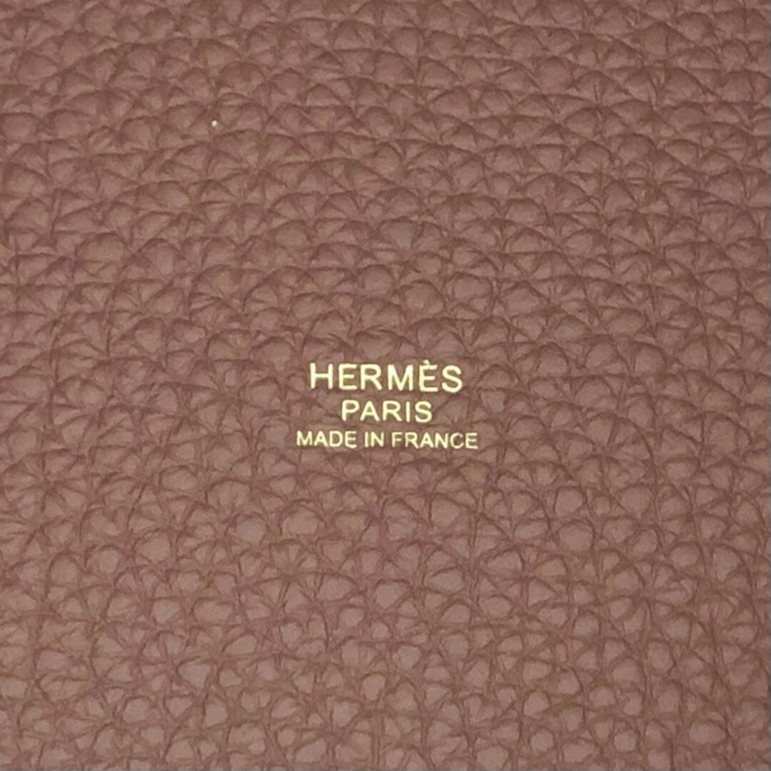 エルメス HERMES ピコタンロックPM U刻 ゴールド ゴールド金具 トリヨンクレマンス レディース ハンドバッグ