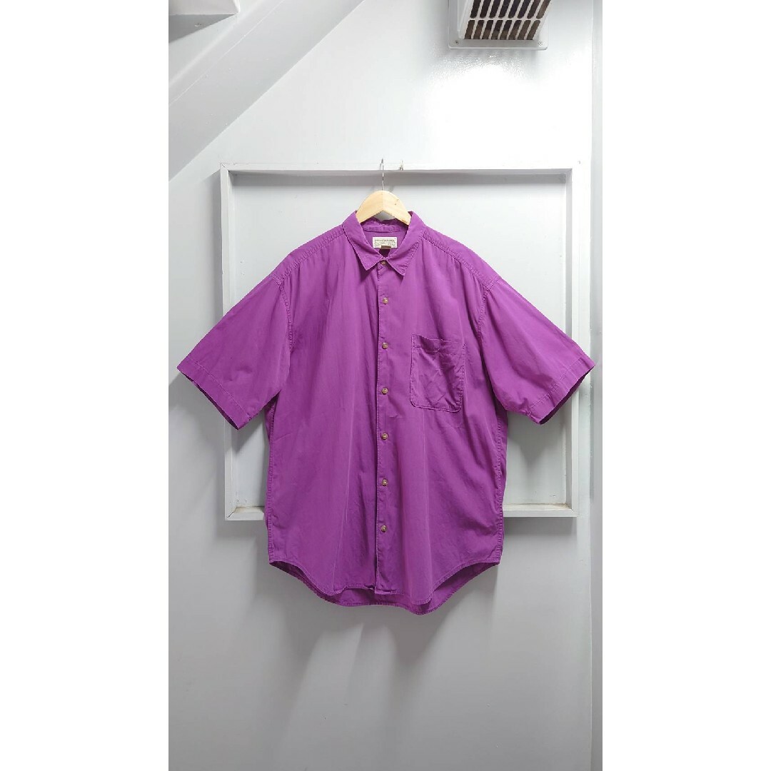80’s BANANA REPUBLIC 旧タグ コットン 半袖 シャツ | フリマアプリ ラクマ