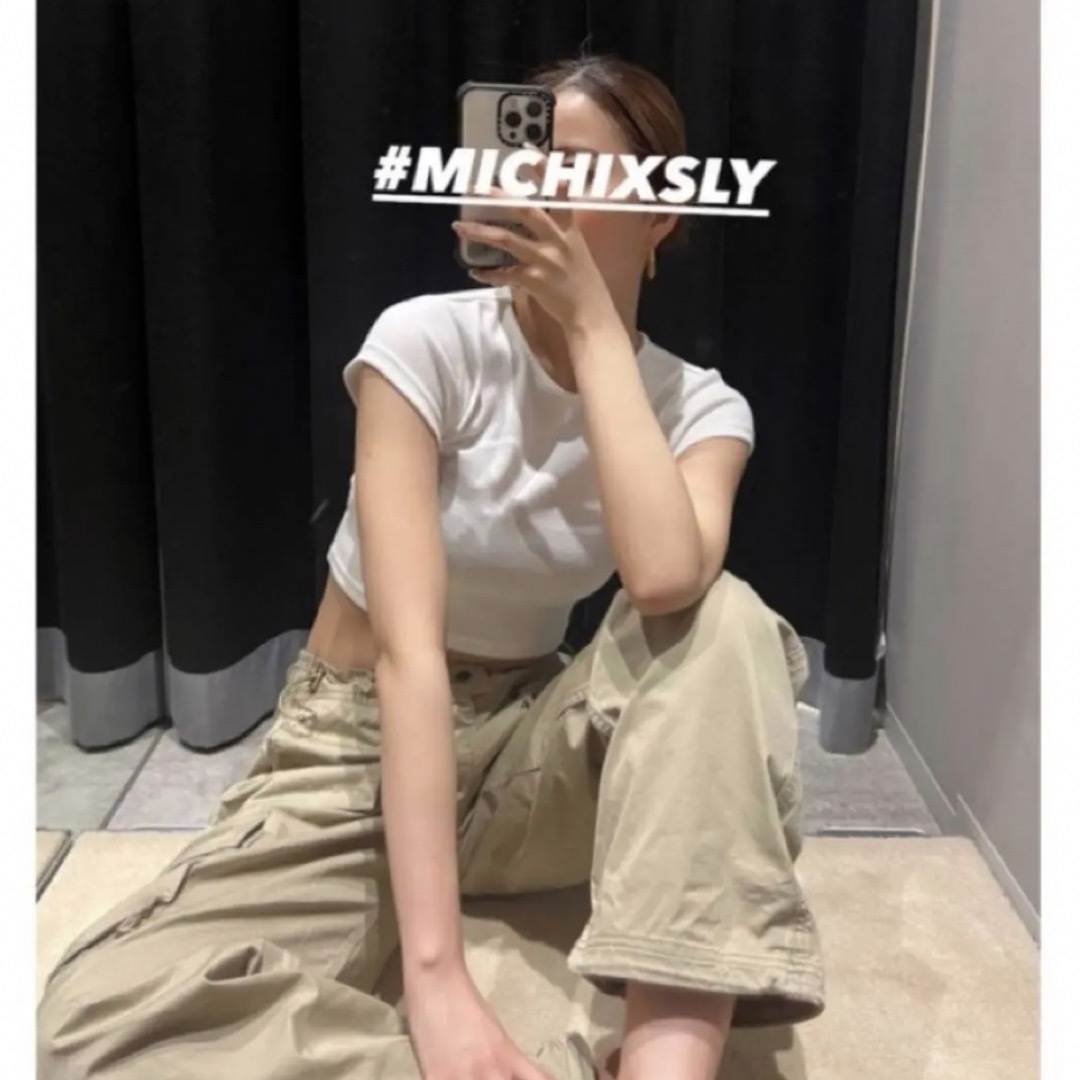 限定色♡即完売♡MICHI x SLY ADJUST WAIST W CARGO