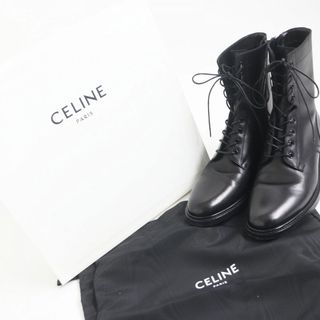 美品 CELINE エディ期 80mm サイドジップヒールブーツ 41 1/2