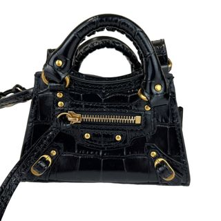 バレンシアガ(Balenciaga)の新品 BALENCIAGA バレンシアガ クロコ マイクロ アクセサリーバッグ(ショルダーバッグ)