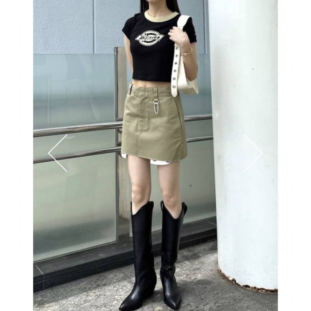 限定お値下げ✨MOUSSY×DICKIES（R）CUT OFF ミニスカート-