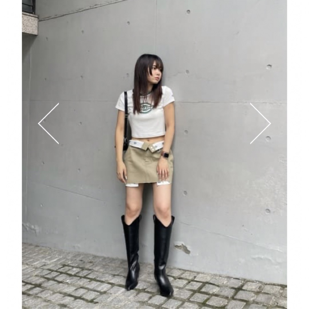 moussy - MOUSSY×DICKIES（R）CUT OFF ミニスカートの通販 by n&k