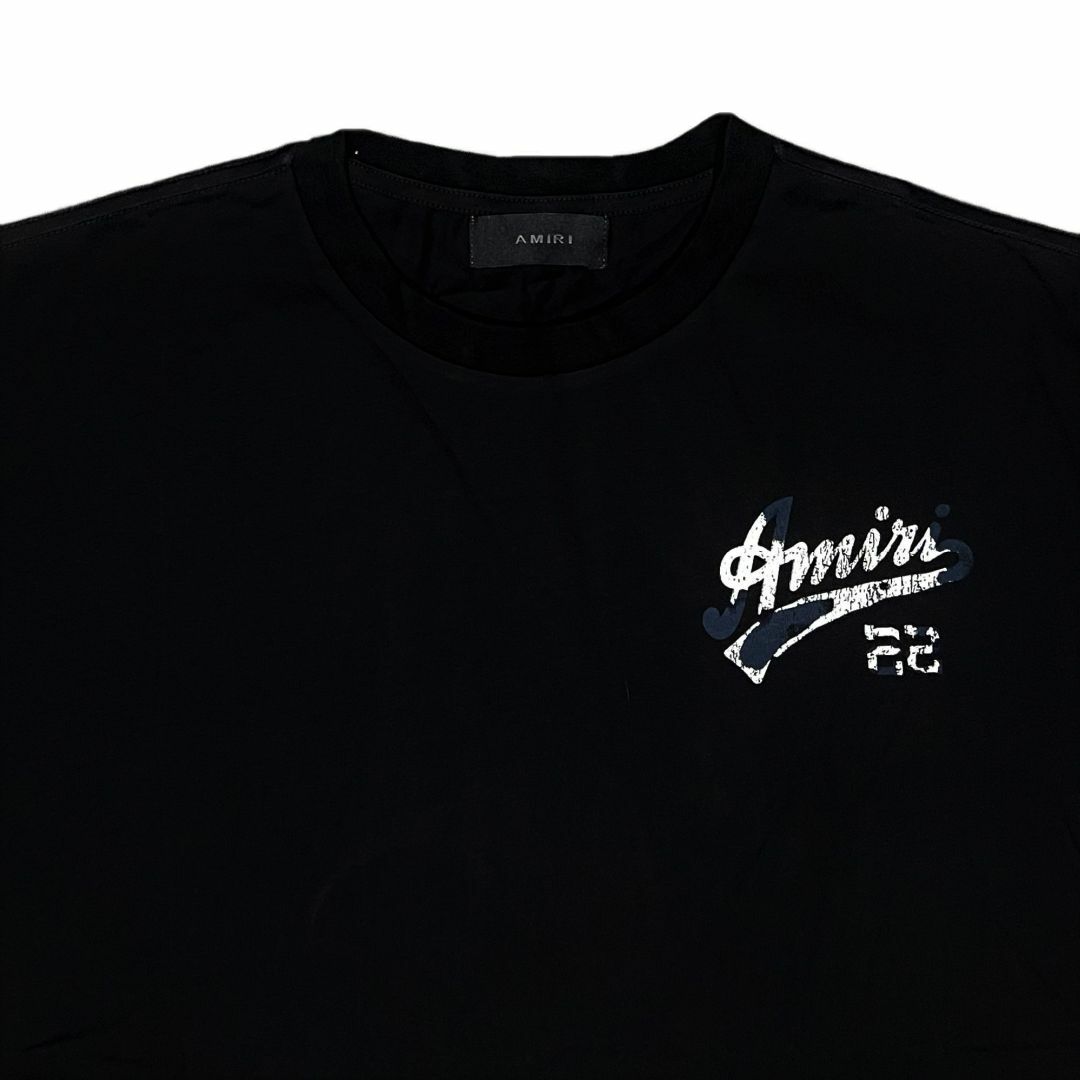 AMIRI アミリ 22 JERSEY Tシャツ ブルー L57cm袖丈