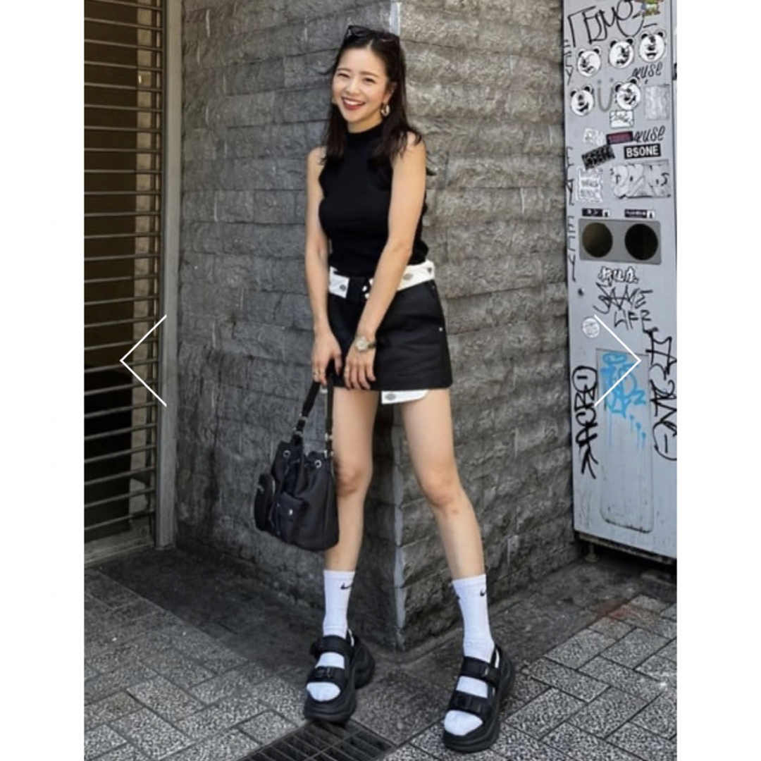 moussy - MOUSSY×DICKIES（R）CUT OFF ミニスカート♡ブラックの通販