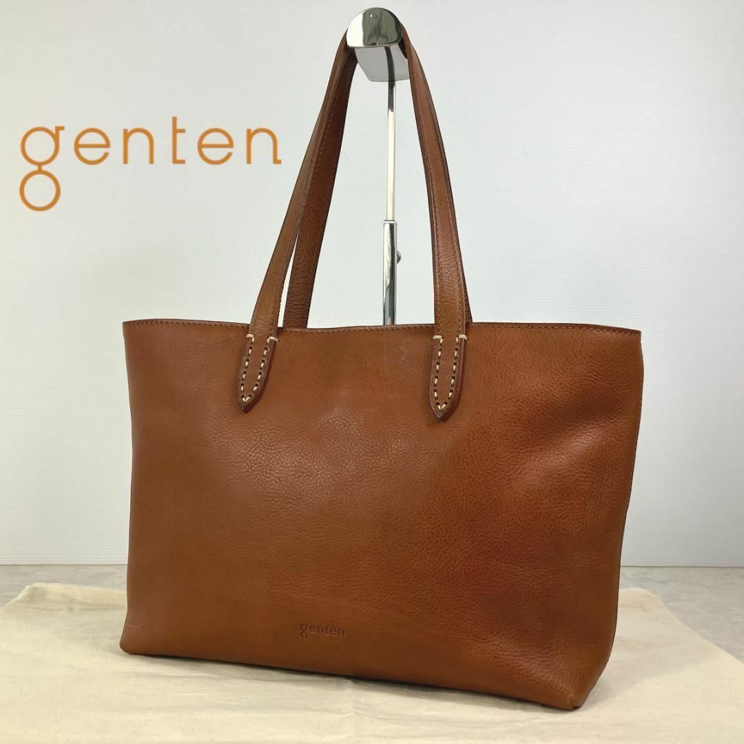 genten - 美品☆GENTEN ゲンテン トスカ トートバッグ レディース