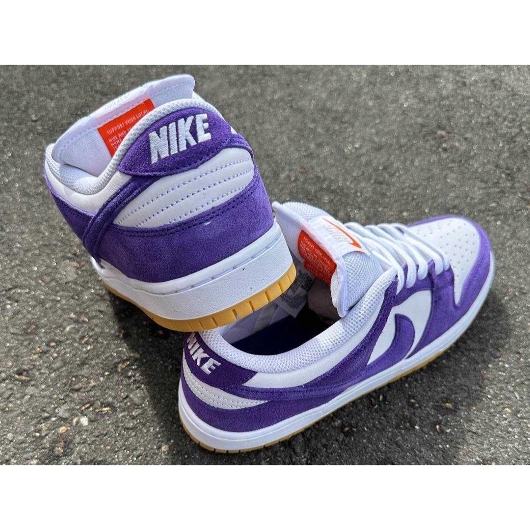 NIKE SBDunk Low Pro ISO Court Purple Gum