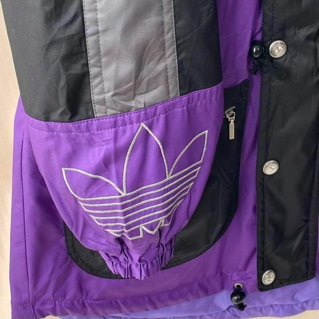 adidas - 80s古着 アディダス 中綿ポリエステルジャケット デサント製