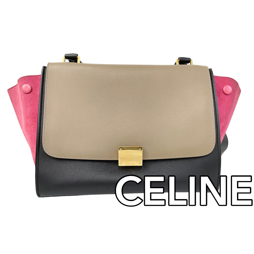 CELINE　トラペーズ　バイカラー