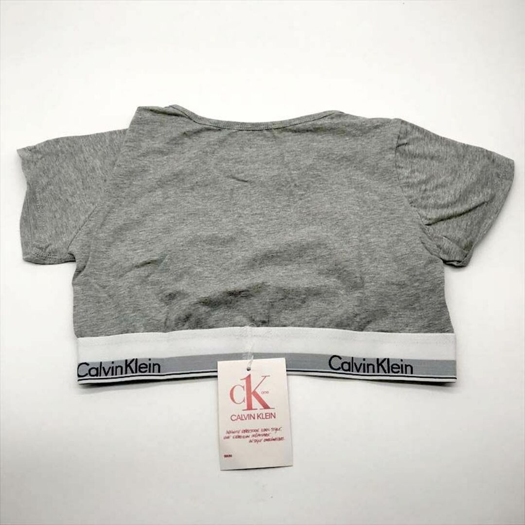 ck Calvin Klein(シーケーカルバンクライン)のカルバンクライン　レディース 　上着　Tシャツ　ブラカット　Lサイズ　ブラック レディースの下着/アンダーウェア(アンダーシャツ/防寒インナー)の商品写真