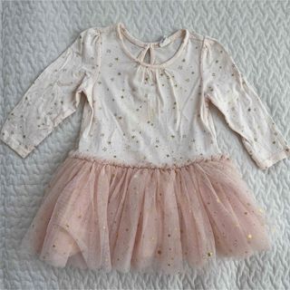 ベビーギャップ(babyGAP)のチュールワンピース　ベビー服　12-18m(ワンピース)