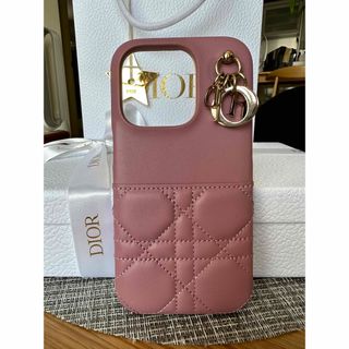 ディオール(Dior)の美品ディオール　iPhone14proケース　ラベンダー(iPhoneケース)