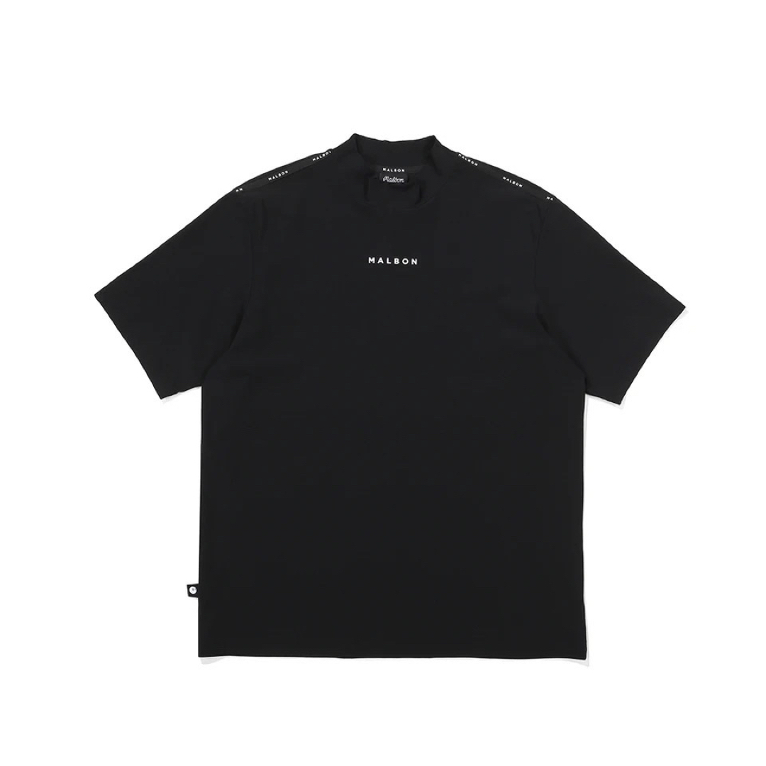 Malbongolf マルボンゴルフ モックネック Tシャツ 黒 ブラック XLの ... Malbongolf マルボンゴルフ モックネック Tシャツ 黒 ブラック XL