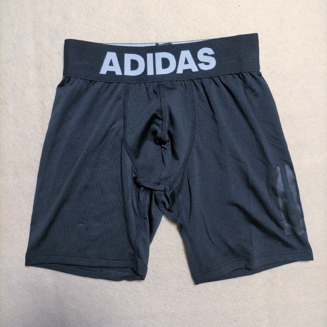 adidas(アディダス)のロング ボクサーパンツ 男児 グンゼ アディダス 160cm 2枚 キッズ/ベビー/マタニティのキッズ服男の子用(90cm~)(下着)の商品写真